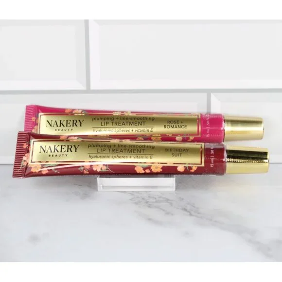 Nakery Beauty Plumping + Line Smoothing Lip Treatment 15mL NEW Sealed PICK COLOR - Picture 1 of 8